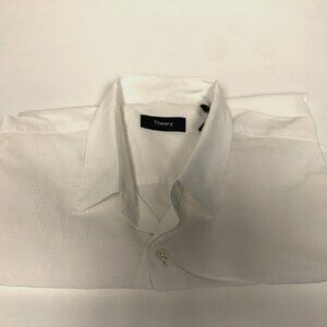 John Varvatos Utility Button-down White Shirt Small